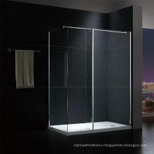 Factory Supplier One Movable Door 8MM Tempered Glass Acrylic Shower Enclosure